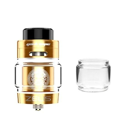 Geekvape Zeus Dual RTA Extended Replacement Glass - SilverbackCBD