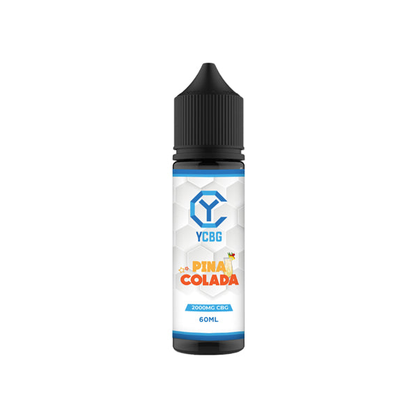 yCBG 2000mg CBG E-liquid 60ml (BUY 1 GET 1 FREE) - Flavour: Strawberry - SilverbackCBD