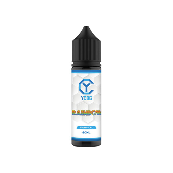 yCBG 500mg CBG E-liquid 60ml (BUY 1 GET 1 FREE) - Flavour: Rainbow - SilverbackCBD