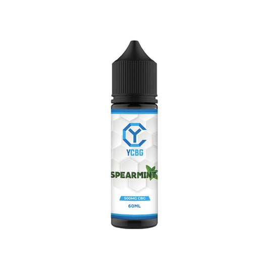 yCBG 500mg CBG E-liquid 60ml (BUY 1 GET 1 FREE) - Flavour: Spearmint - SilverbackCBD