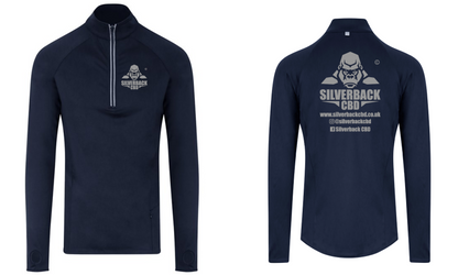 Silverback CBD Apparel Cool Flex 1/2 Zip Top