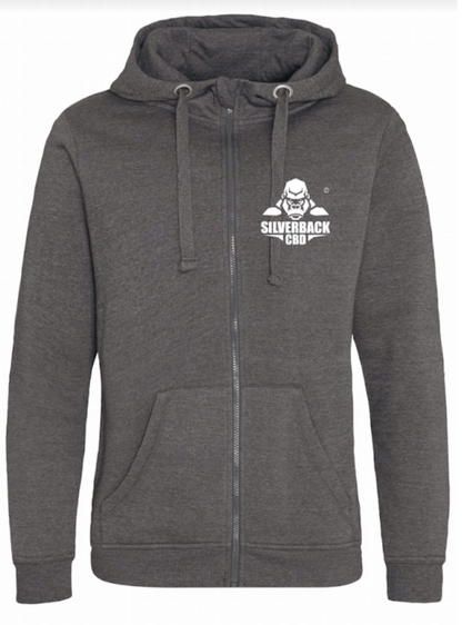 Silverback CBD Apparel Zipped Hoodie - SilverbackCBD