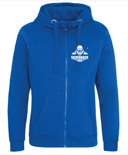 Silverback CBD Apparel Zipped Hoodie - SilverbackCBD